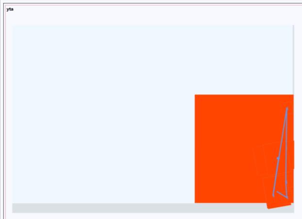 Detta ger de optimala avstånden, men är en obrukbar lösning då maskinerna inte kan placeras på detta