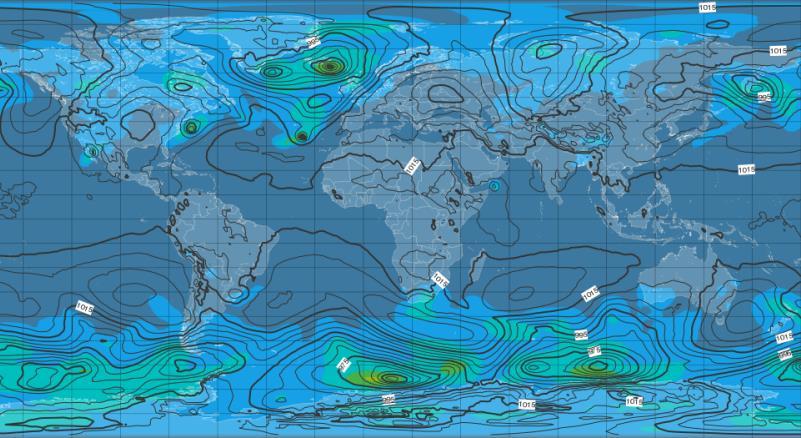 SMHI:s internationella arbete inom miljöinformation, ECMWF SMHI är en stor användare av data från ECMWF.