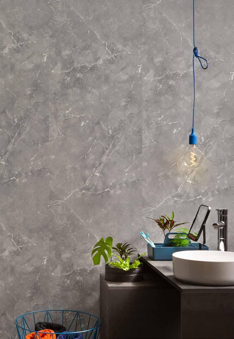 Fibo Kollektion: Marcato Modern marmor Marmor blir aldrig omodernt. Nytt för året är fyra fantastiska marmordekorer!