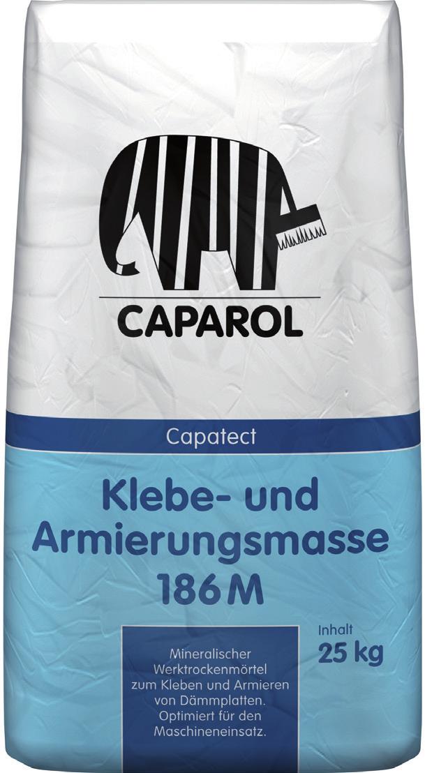 Original Capatect Mineral Capatect DUO Capatect Solid Capatect Tegelslamning Förpackning 25 kg säck 800 kg One-Way box 1000 kg Big-bag KLISTERBRUK 186 M (KAN ANVÄNDAS ISTÄLLET FÖR ARMARENO 700)