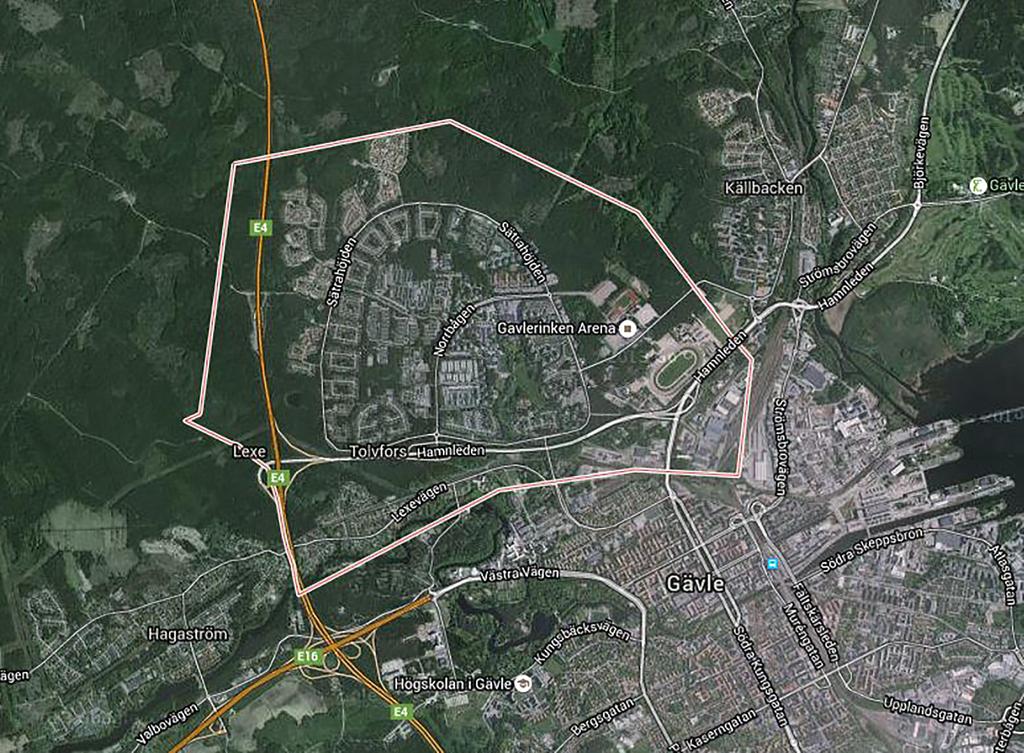 I Vivalla bor det cirka 7000 invånare. Bostadsområdet ägs av Örebrobostäder och består av tvåvåningshus (se figur 3).