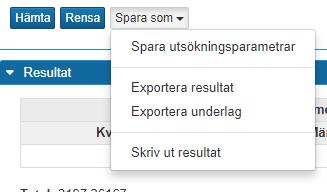 Ett tips är att skriva in de begränsningar eller grupperingar man gjort när man sparar. Ex ÅR 2016V. B: HÖ, Kurstyp G/A, Ej Bet stud. avg.