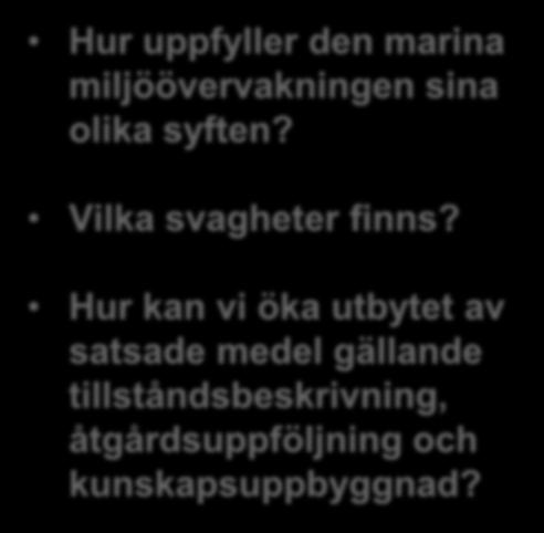 Aktuell rapport Hur uppfyller den marina