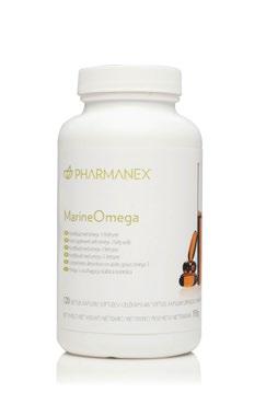 MARINE OMEGA Marine Omega är ett kosttillskott rik på omega 3-fettsyrorna eikosapentaensyra (EPA) och dokosahexaensyra (DHA) som ger 1,3g/dag av omega 3-fettsyror.