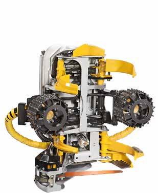 KESLA 25RH-II är särskilt lämplig för medeltunga till tunga 15 till 20 tons hjulburna avverkningsmaskiner och 12 till 15 tons bandgrävare.