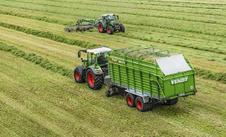 Vill du ha ännu mer flexibilitet och ett större antal tillämpningar kan du installera ett ensilagbord med ytterligare 16 knivar. Då är du också redo att arbeta med ensilage.