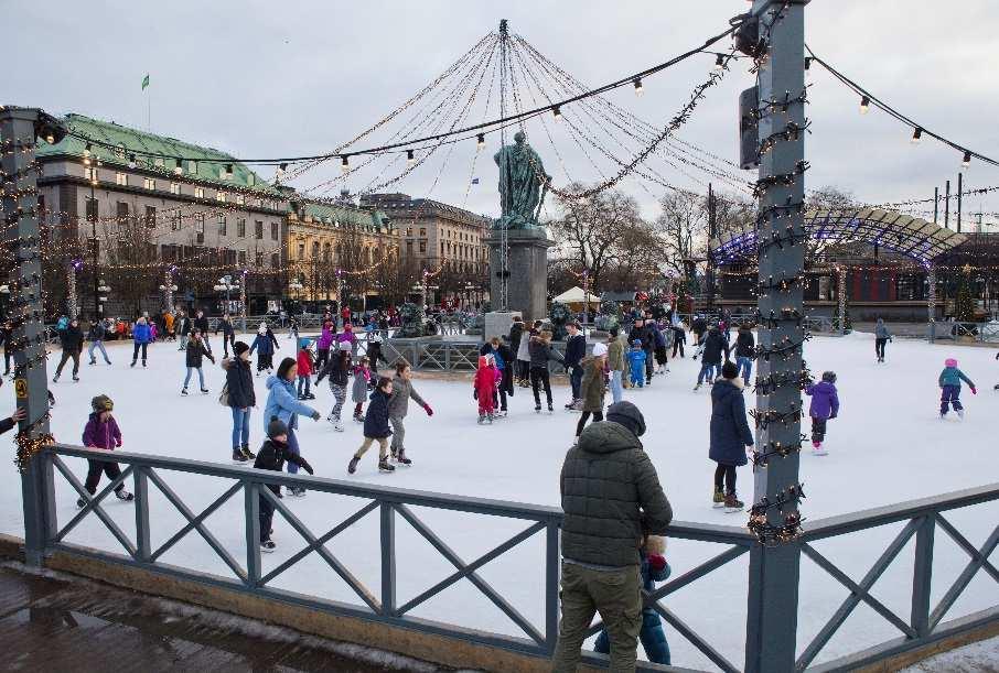 4. Stadens offentliga rum ska leva hela året Lätt att skapa