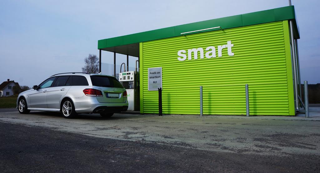 Smart tankstationer Nu när antalet SMART tankstationer börjar närma drygt 30 st.