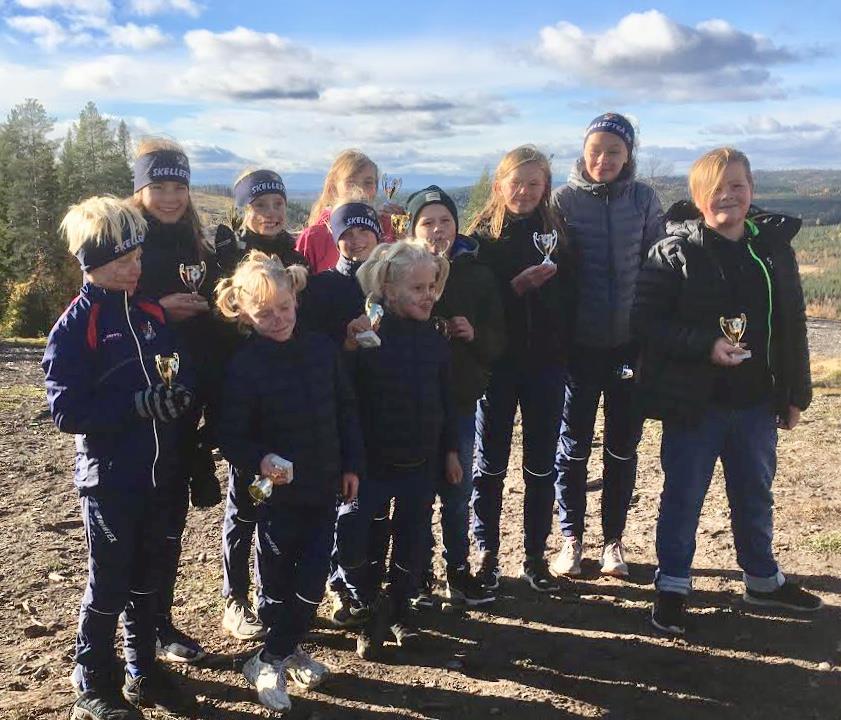 Avslutning på Martinssons Cup ungdomsorientering!