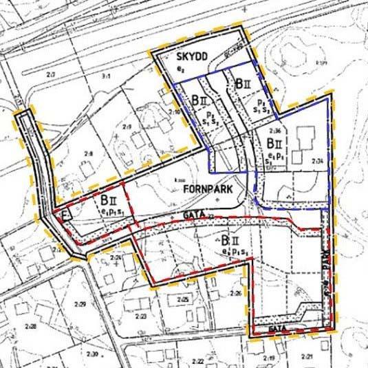 De primära markanvändningarna för gång- och cykelbanorna inom planområdet skiljer sig åt, och det är av den anledningen som dessa har planlagts med olika planbestämmelser.