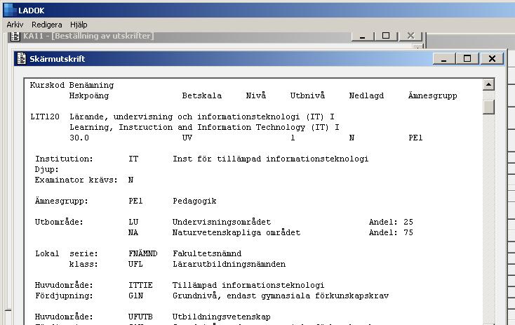Värdet i kolumnen kod i tabellen får inte vara blankt (script 6). 2.