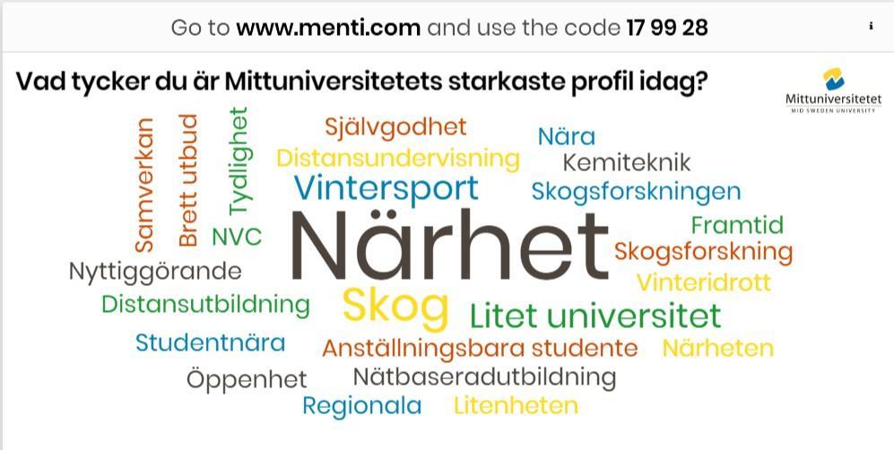 Östersund - Tvärvetenskapligt lärande forskning - Profil/forskningscentrum inom