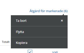 Alternativ 2: 1. Skapa en loggbok 2. Gå in i loggboken som du vill kopiera ifrån och ställ dig i rotmappen.