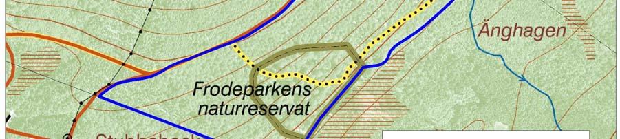 Skyddet ska slå vakt om nyckelbiotopen (=det gamla domänreservatet)