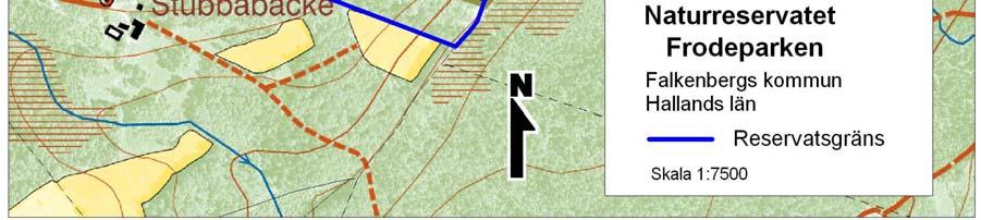 naturvärden att utvecklas i reservatet som helhet.