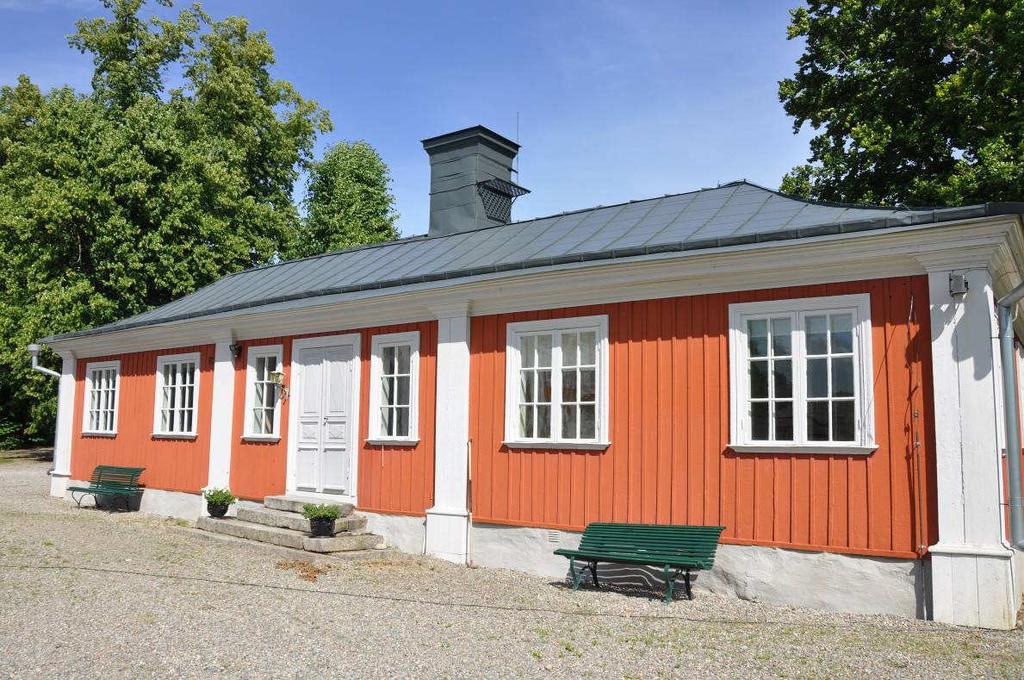 Västmanlands läns museum Kulturmiljö Rapport B 2013:B2 Fullerö 1:1 Östra flygelbyggnaden Målning av