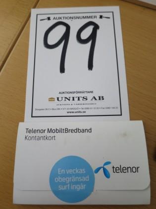 400.00 kr exkl moms 11st Telenor Mobilt