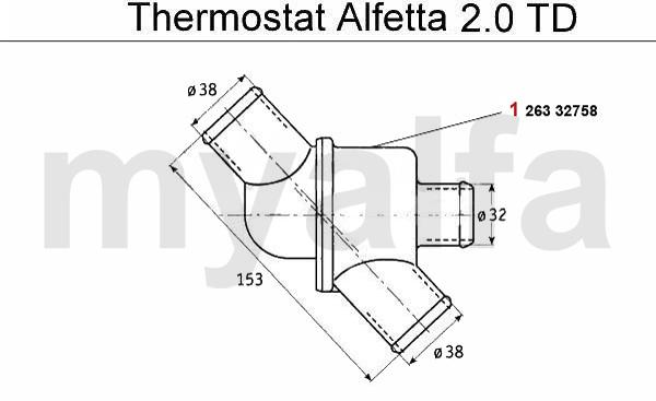 1 26332758 Thermostat