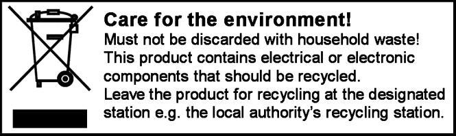 ENGLISH MAINTENANCE Broken LED bulbs cannot be replaced. Wipe the lighting if it gets dirty. Do NOT rinse it.