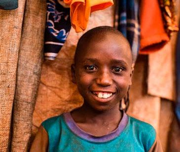 Jag tänker på hur det blir när regnet kommer. Eric, 11. Jag heter Eric. Jag är elva år och jag bor här i Nyarugusu. Vi kom hit från Burundi.