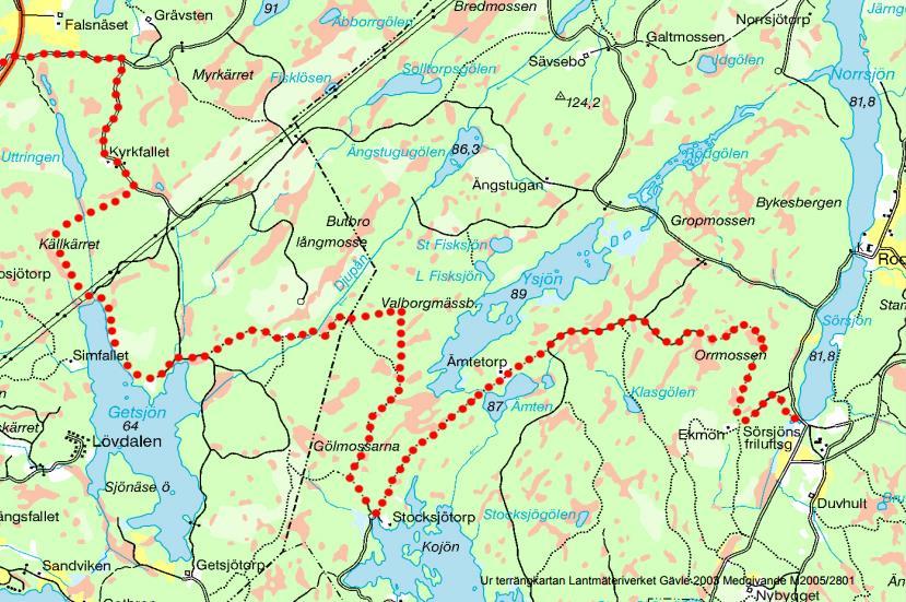 Implementering i översiktsplanen Riktlinjer (målformuleringar) skydd av natur- och friluftsvärden, tillgänglighet, närhet Anspråk på mark och