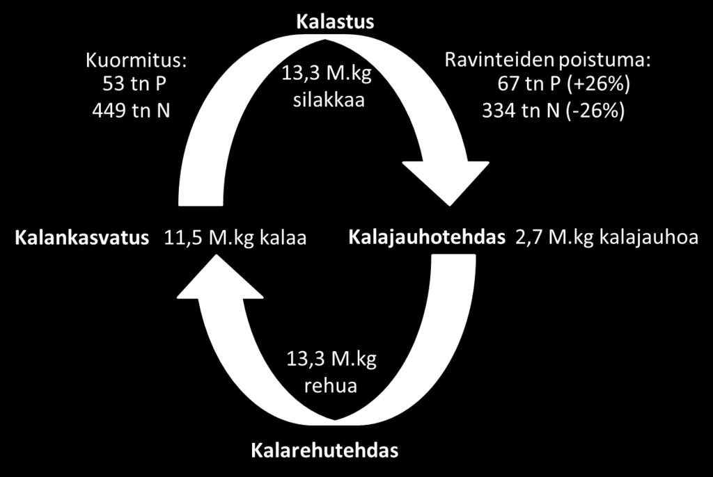 Det skulle betyda att havsodlingen skulle cirkulera ca 53 ton östersjöfosfor och 449 ton östersjökväve.