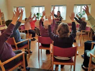 Därför kommer vi att ta fasta på det tema onsdagen den 5 september, kl. 14.00 på Forslidsgården. Vi ger exempel på enkla och bra sätt att röra sig.