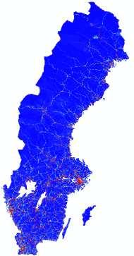 Fördelningsnyckel Totalemission Emissionsraster Figur 2. Generell metod för geografisk fördelning.