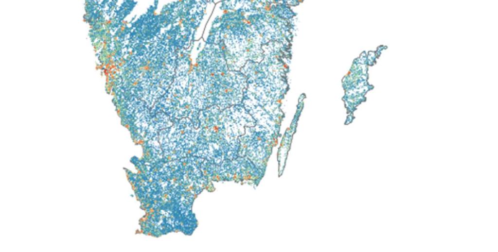 till 1,0 (inga anslutna småhus till fjärrvärmenät).