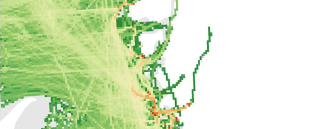 totalemissionerna. De största geografiska osäkerheterna kommer från ofullständigheten på AISdata.