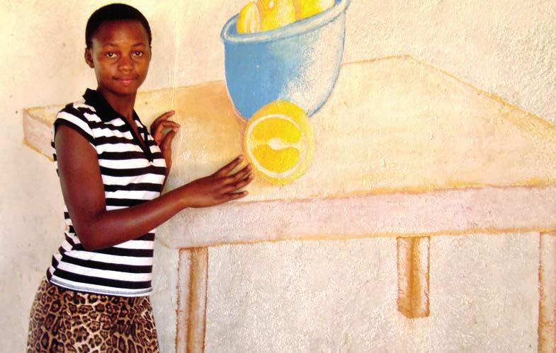 Hutano I barnbyn Hutano i Zimbabwe får 25 barn boende, mat, kläder, skolgång och sjukvård genom Svenska kyrkan Helsingborg.