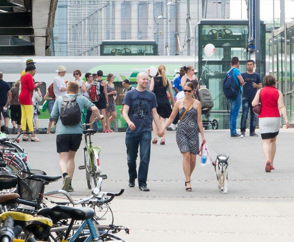 2 MÅL OCH PLANERINGSPRINCIPER FÖR NYLANDSPLANEN 2050 För planarbetet har man ställt upp mål som gäller både beredningsprocessen och innehållet.