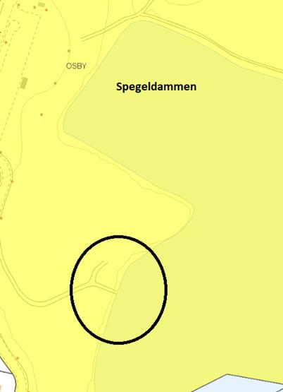 Sida 4(4) Mellan spegeldammen och Holms udde Samhällsbyggnadsförvaltningen tittade vidare på en kommunalbadplats mellan Spegeldammen och Holms udde.