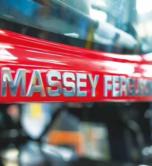 04 www.masseyferguson.com Breganze, Italien Massey Fergusons tröskfabrik i Breganze, hemorten för konstruktion och tillverkning av högsta precision.