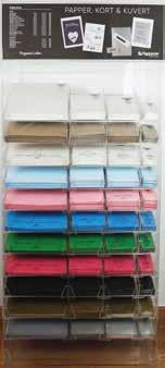 Papperix Color Papperix Color finns i 17 olika färger. Pappret är antikrandat (strukturerat), syrafritt och arkivbeständigt.