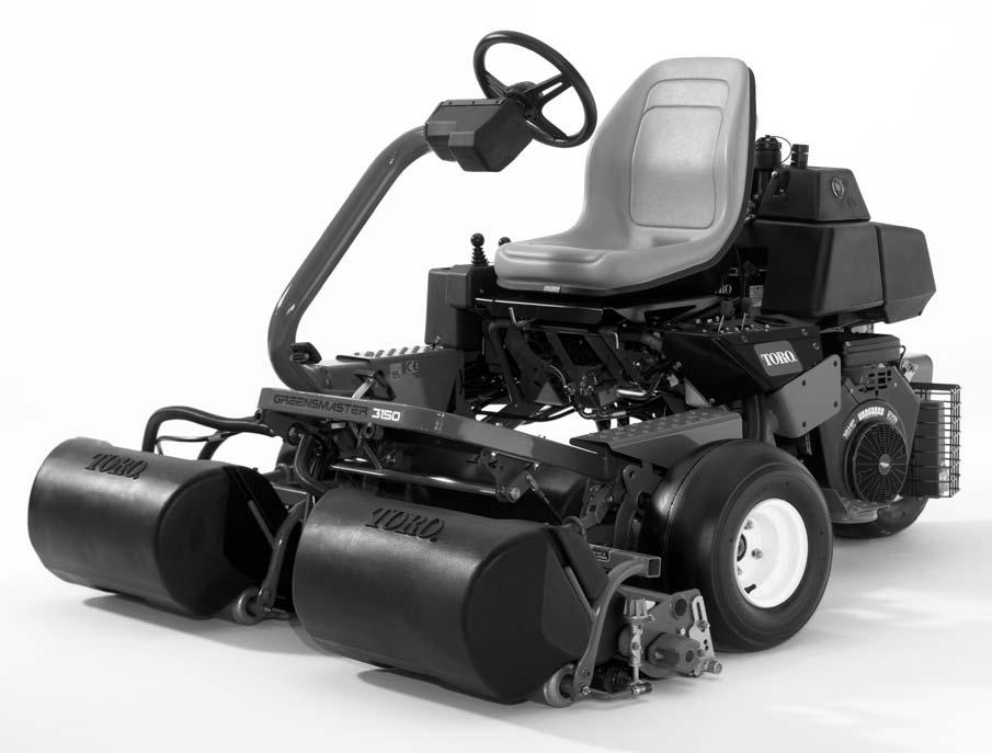 systems and components on the Greensmaster 3150. REFER TO THE TRACTION UNIT AND CUTTING UNIT OPERATOR S MANUALS FOR OPERATING, MAINTENANCE AND ADJUSTMENT INSTRUC- TIONS.