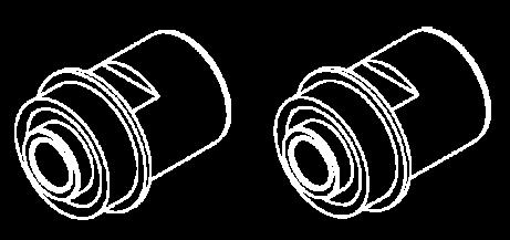 Bearing and Seal Installer (TOR4105) Used to install bearings and seals into front and rear rollers that have a threaded roller shaft.