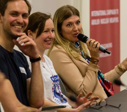 ICAN Campaigners meeting samlade ett hundratal kampanjare från hela världen