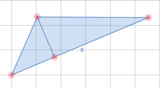 DEL 4: Tips För att få reda på höjden i en triangel du ritat kan du använda dig av