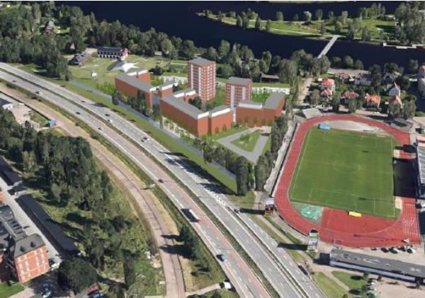 PREPART AB Kvantitativ riskutredning Sandbäcken UPPDRAGSNUMMER 13007870 DETALJERAD RISKUTREDNING FÖR ETABLERING AV BOSTÄDER
