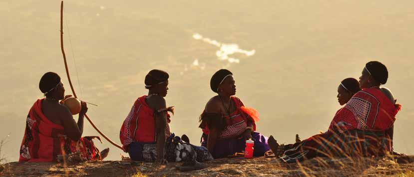 tre kungariken NYATI Safari Plus Swaziland, Lesotho och Zululand Gör en rundresa till de tre forna kungadömena i Sydafrika och upplev fantastisk kultur och