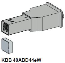 KBB40ED44203W 28 740 61 Skenelement 25A och 40A option T med styrkrets för t.