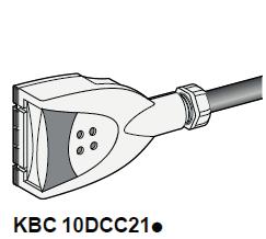 10 0,8m KBC10DCS201 28 740 87 L3+N Brun 10 0,8m KBC10DCS301 28 740 88 Stickproppar 10A med valbar fas.