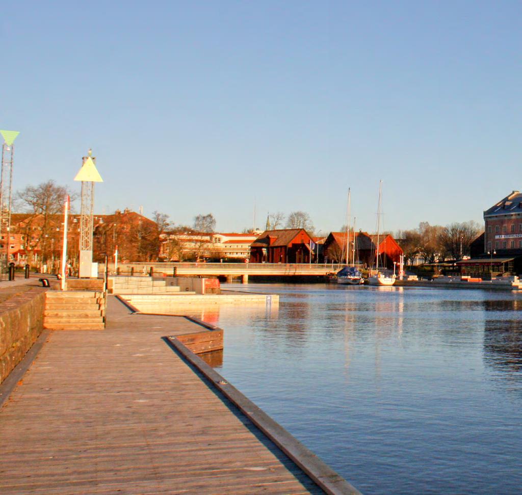 Den här gångbron sträcker sig