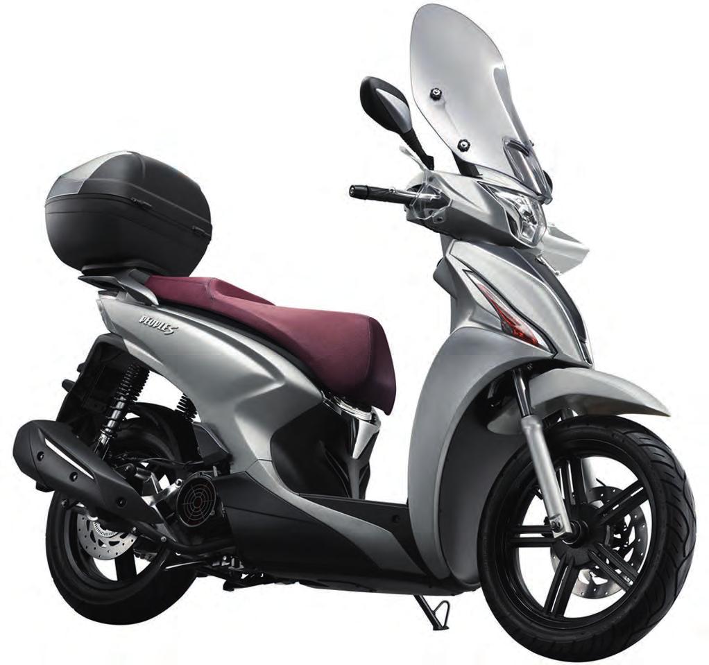 Kymco Kymco People S 150i ABS Den första Kymco People scootern kom till Europa1999.