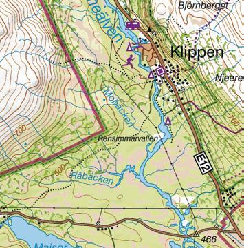 Stabbforsturen En lättcyklad led med variation. Rundan startar vid avtaget från E12 mot Rönäs, 2 km väster om Hemavan. Grusväg lätt uppför till byn Stabbfors, ca 6 km*.
