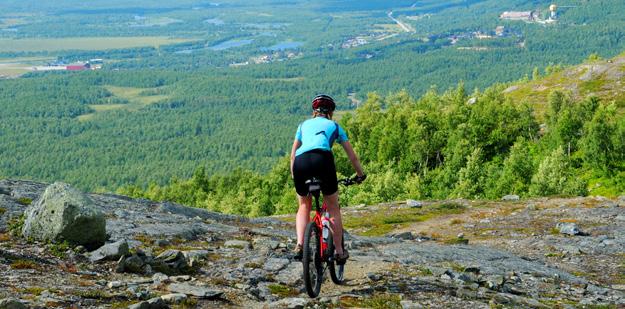 Att tänka på...» Cykling sker på egen risk.» Använd hjälm.» Vid cykling på allmän väg, följ gällande trafikregler.
