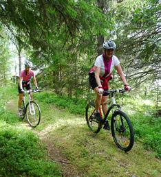 Alla kan cykla I Cykelguiden hittar du 11 tips på kortare och längre cykelturer i Hemavan Tärnaby, både lätta och lite mer utmanande. Turerna följer befintliga vägar, stigar och leder.