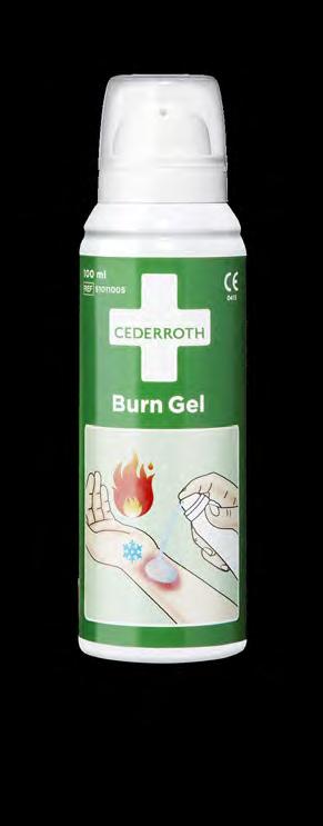 BURN GEL 100 ML FIRST AID & BURN STATION Effektiv smärtlindring vid mindre