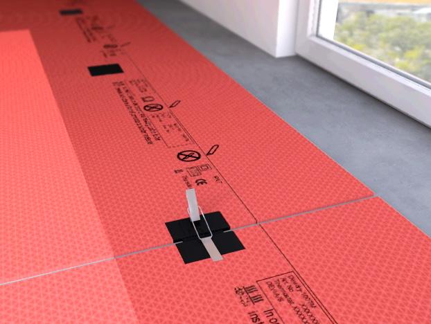 Felaktig installation kan orsaka problem och/eller defekter på golvvärmemattorna. Se till att ändstoppet på den sista mattan är på plats innan golvet läggs.